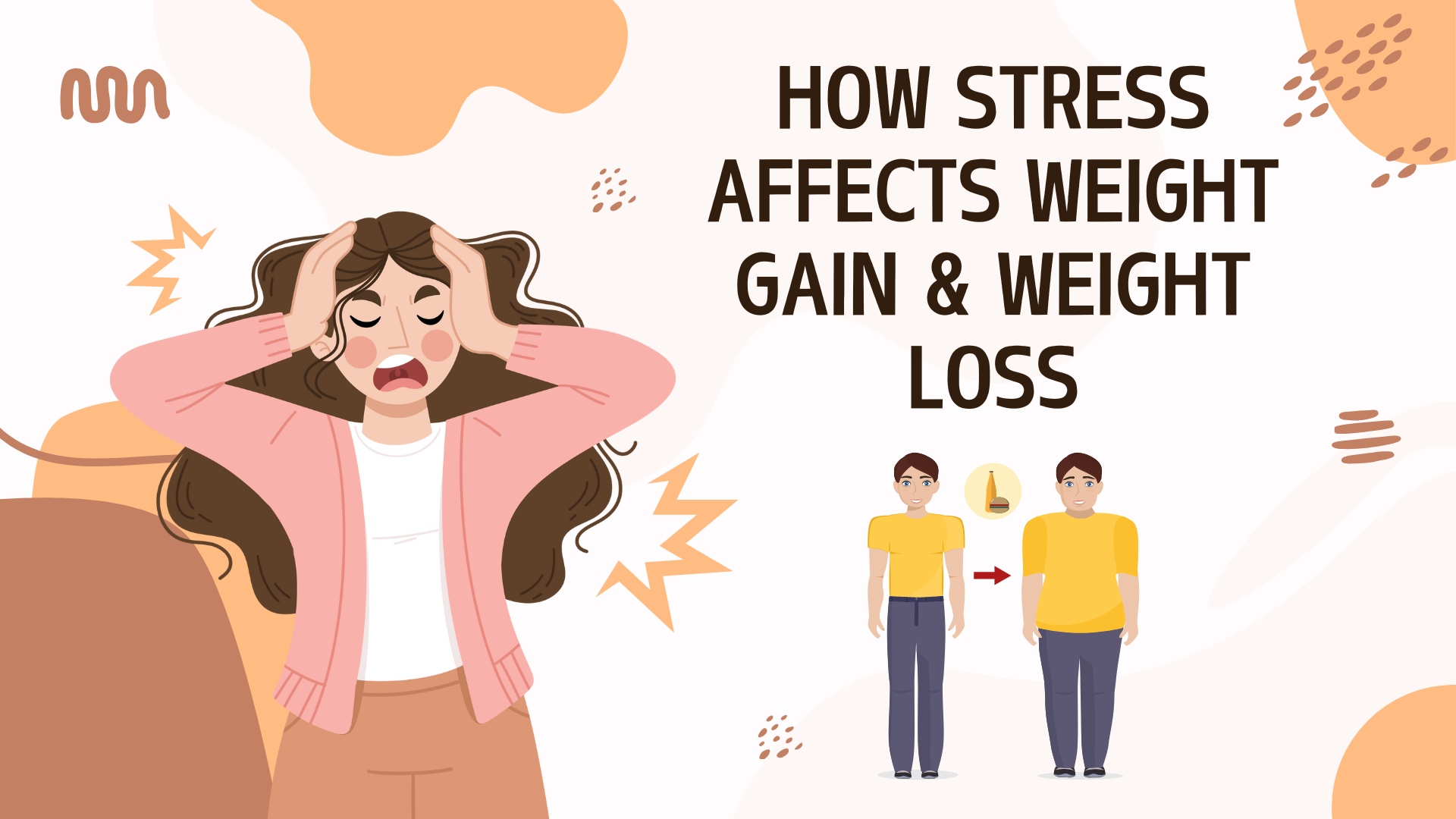 How Stress Affects Weight Gain & Weight Loss